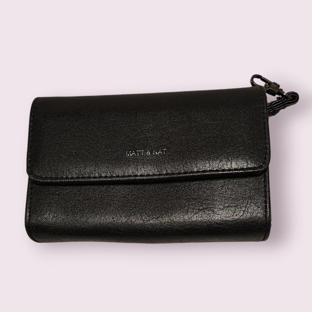 Matt & Nat Black Crossbody Bag
